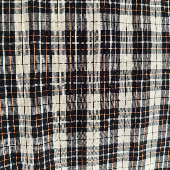 Everlane Brown Checkered Button Down Shirt - Picture 6 of 6